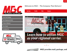 Tablet Screenshot of mgcinc.com